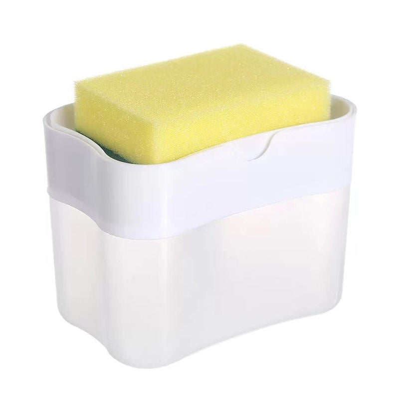 2-in-1 Soap Dispenser with Sponge
